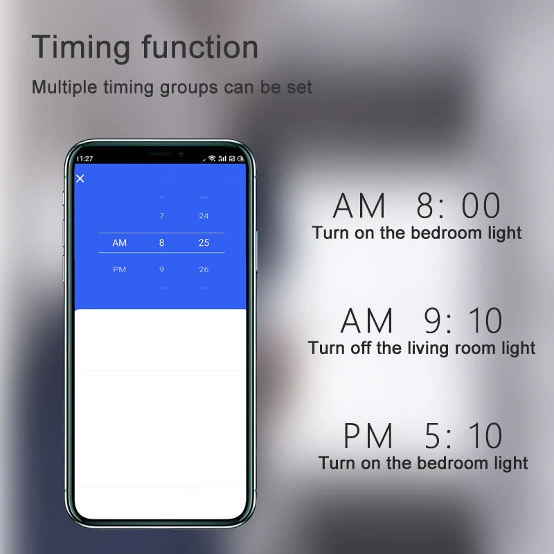1/2/3 Way Light Switch Control Panel Smart Life Works