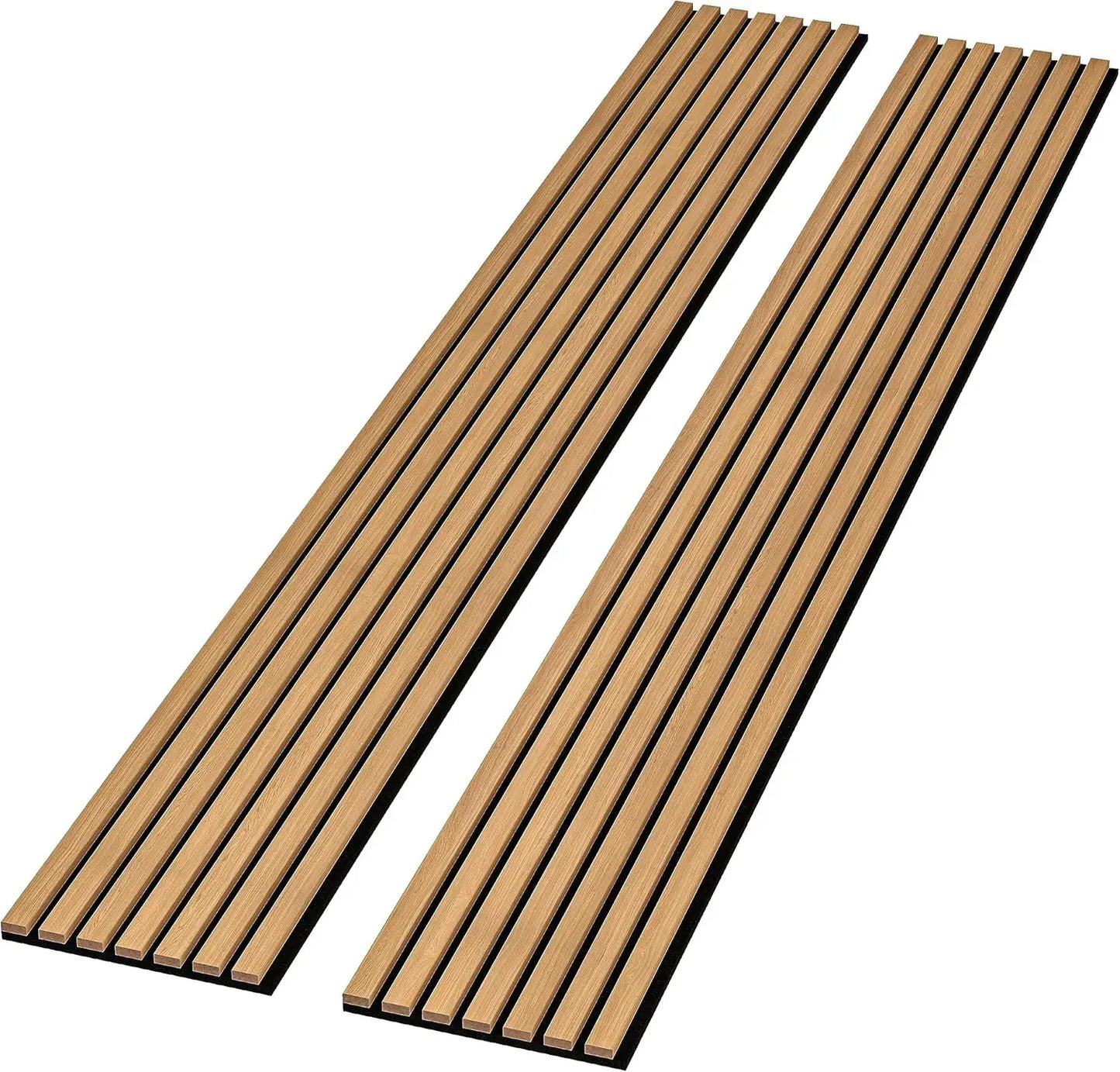 2 Pack - W Soundproof Acoustic Wood Wall Panels