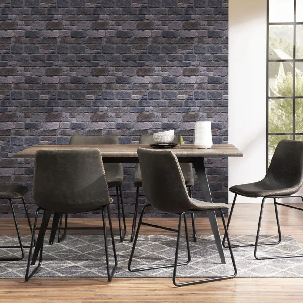 10 Pcs 3D Faux Stone Peel and Stick Wall Panels, Waterproof