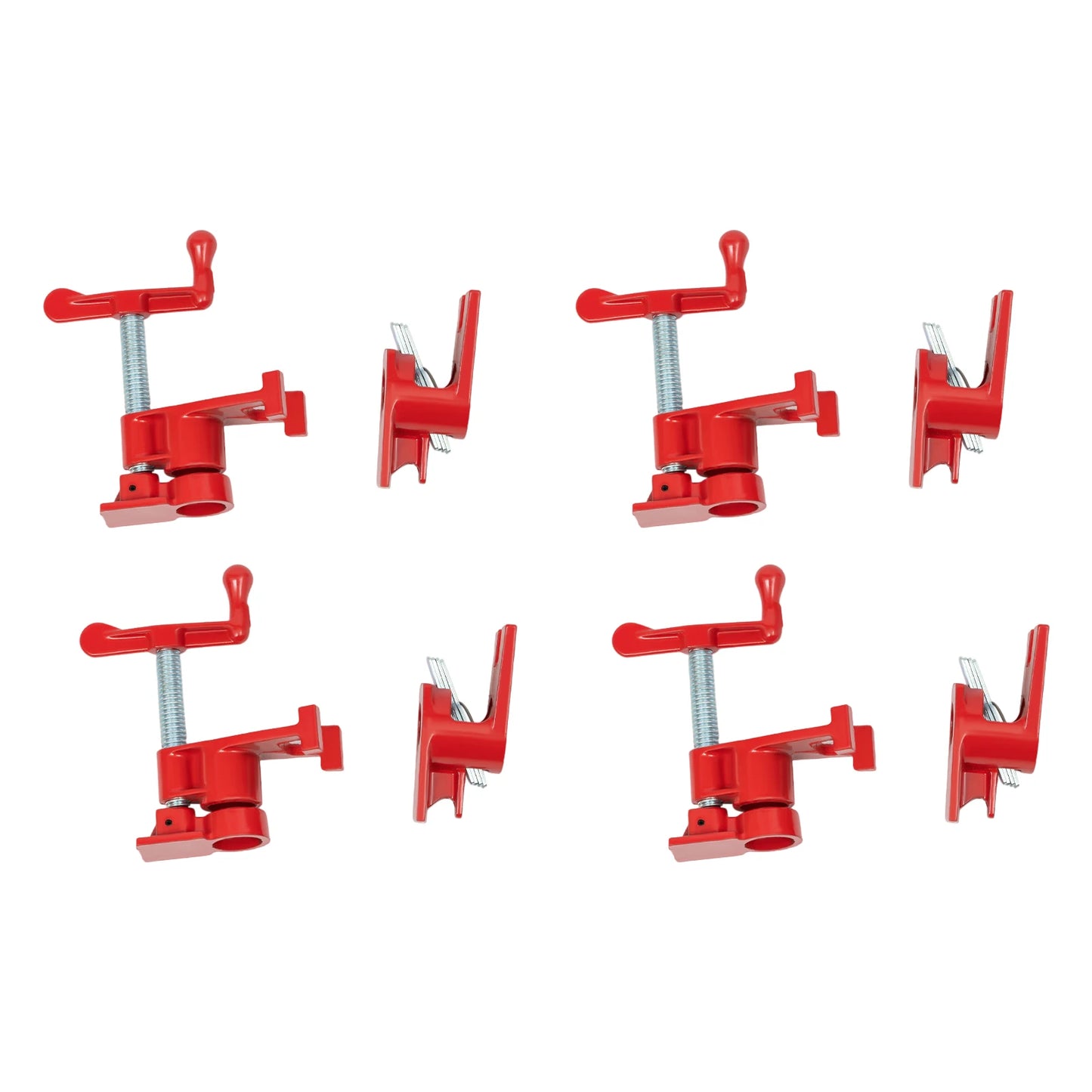 4-Pack Wood Gluing Pipe Clamp 3/4" Heavy Duty