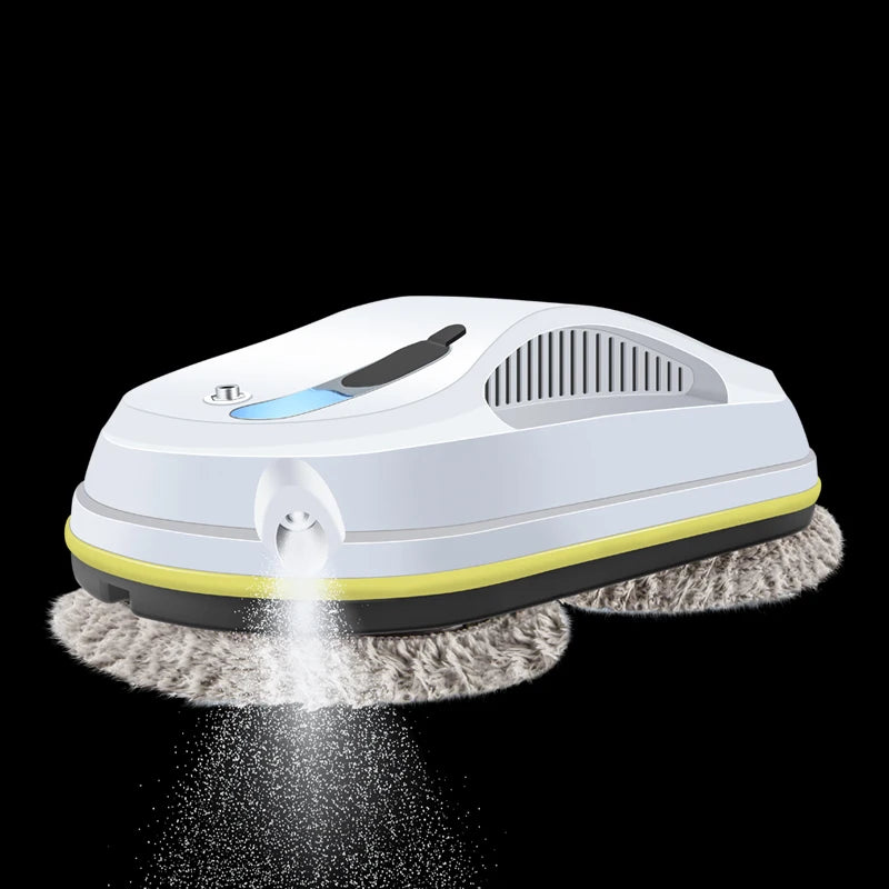 Household window automatic water spray cleaning robot vacuum cleaner