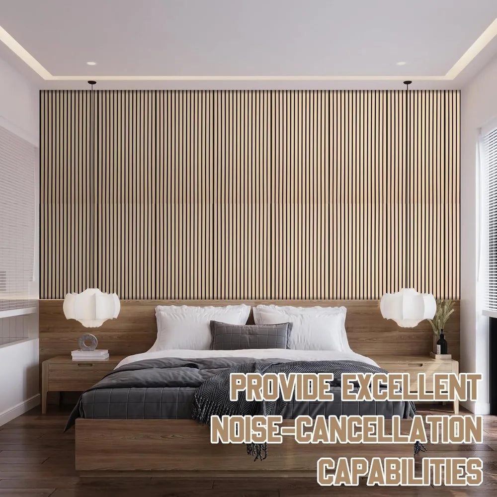 Acoustic Wood Wall Panels Decorative Soundproof Wall Panels