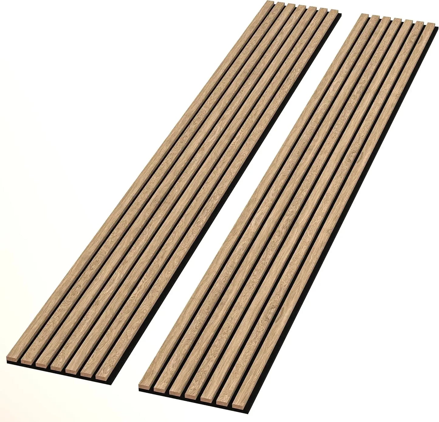 2 Pack -  W Soundproof Acoustic Wood Wall Panels