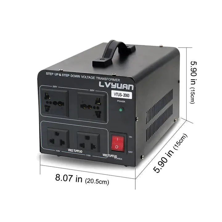 5000W Voltage Transformer 220V to 110V AC Voltage Converter