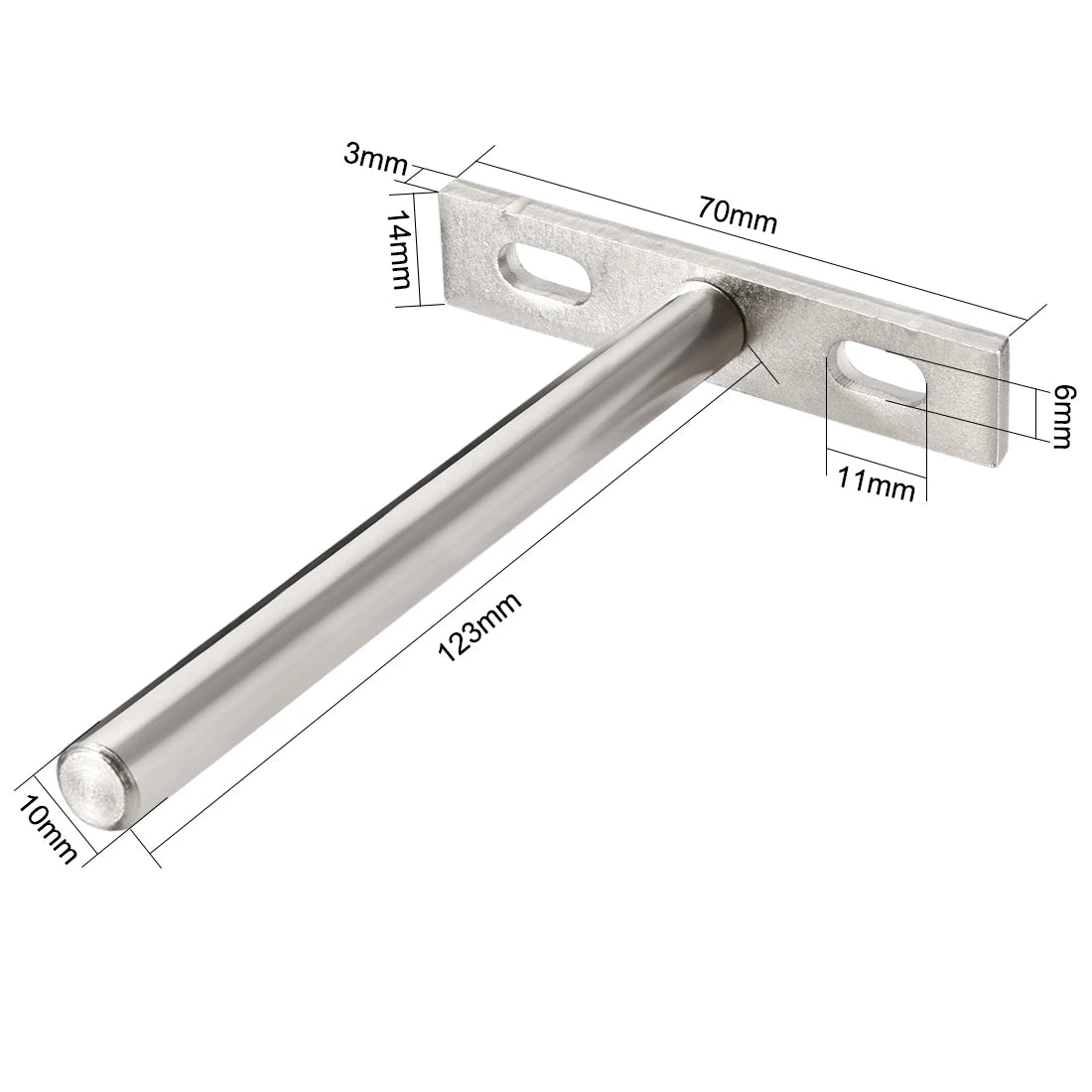Pack of 4 Invisible Floating Shelf Brackets