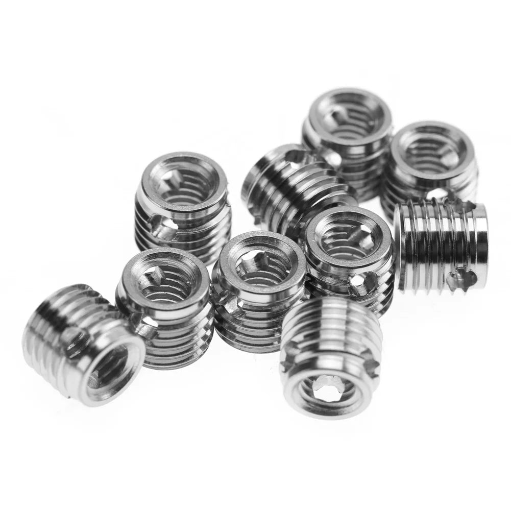 10Pcs 307 Stainless Steel Self tapping Thread Insert