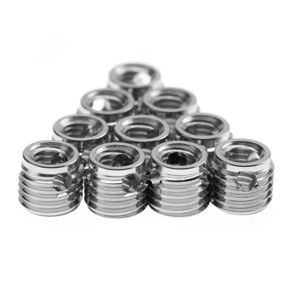 10Pcs 307 Stainless Steel Self tapping Thread Insert