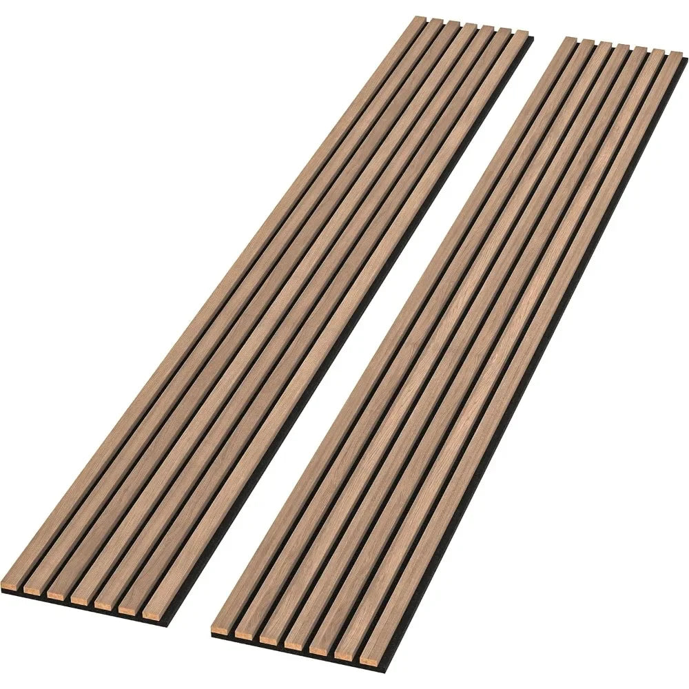 2 Pack -  W Soundproof Acoustic Wood Wall Panels