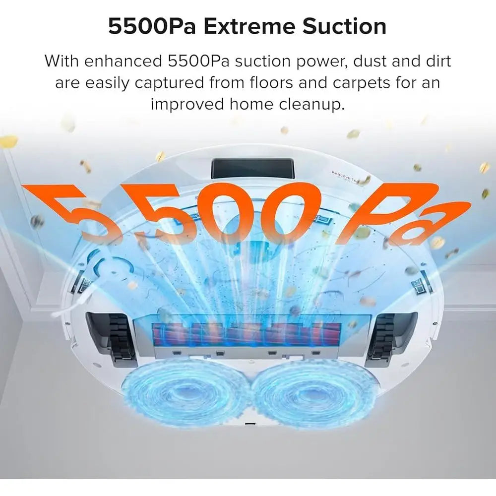 Roborock Qrevo Robot Vacuum Mop Auto-Drying Self-Emptying