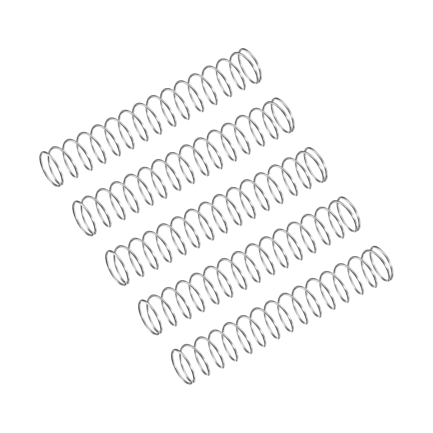 5Pcs Compression Spring, 304 Stainless Steel