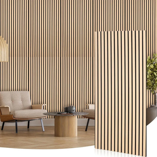 Acoustic Wood Wall Panels Decorative Soundproof Wall Panels