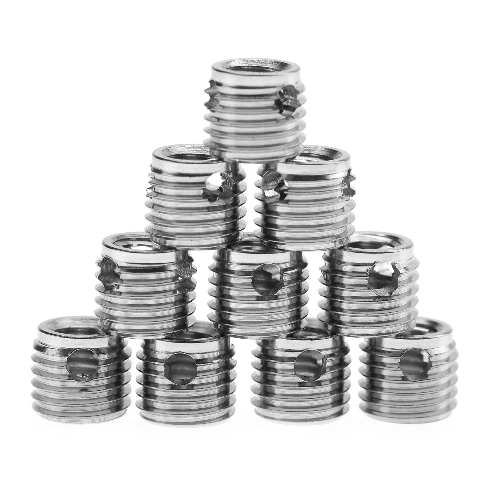 10Pcs 307 Stainless Steel Self tapping Thread Insert