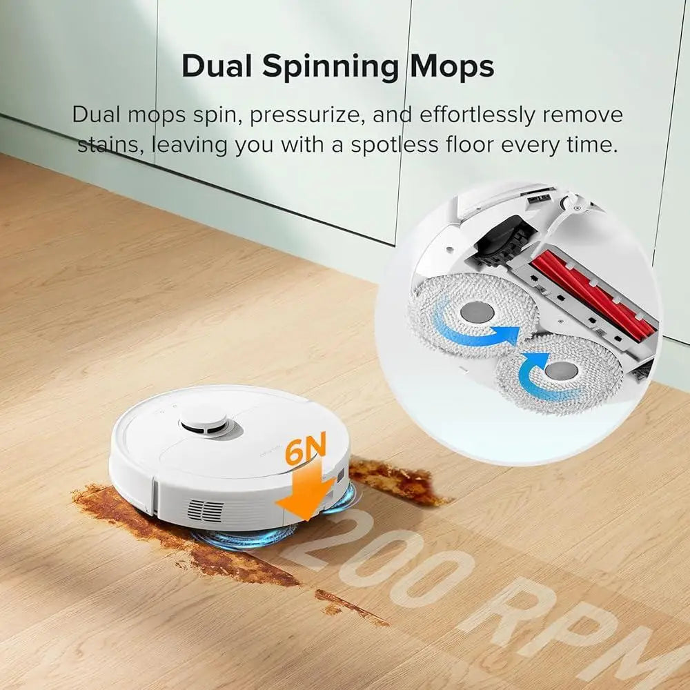 Roborock Qrevo Robot Vacuum Mop Auto-Drying Self-Emptying