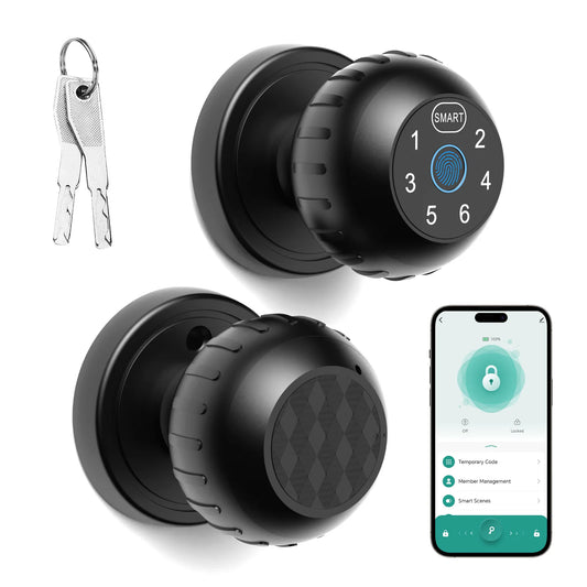Smart Lock Fingerprint Door Lock  Electronic Touchscreen Keypad Indoor