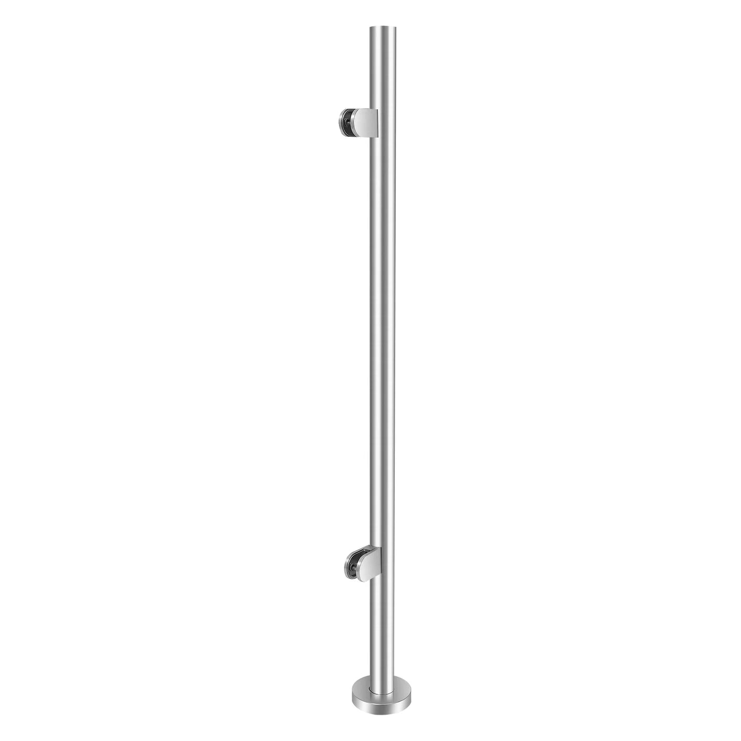 Stainless Steel Handrail Support Glass Railing Post Balcony Deck