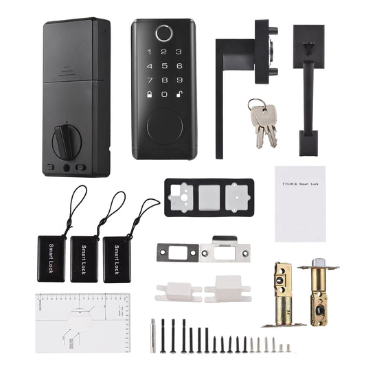 Smart Fingerprint Door Lock Front Door Electronic Keyless Entry