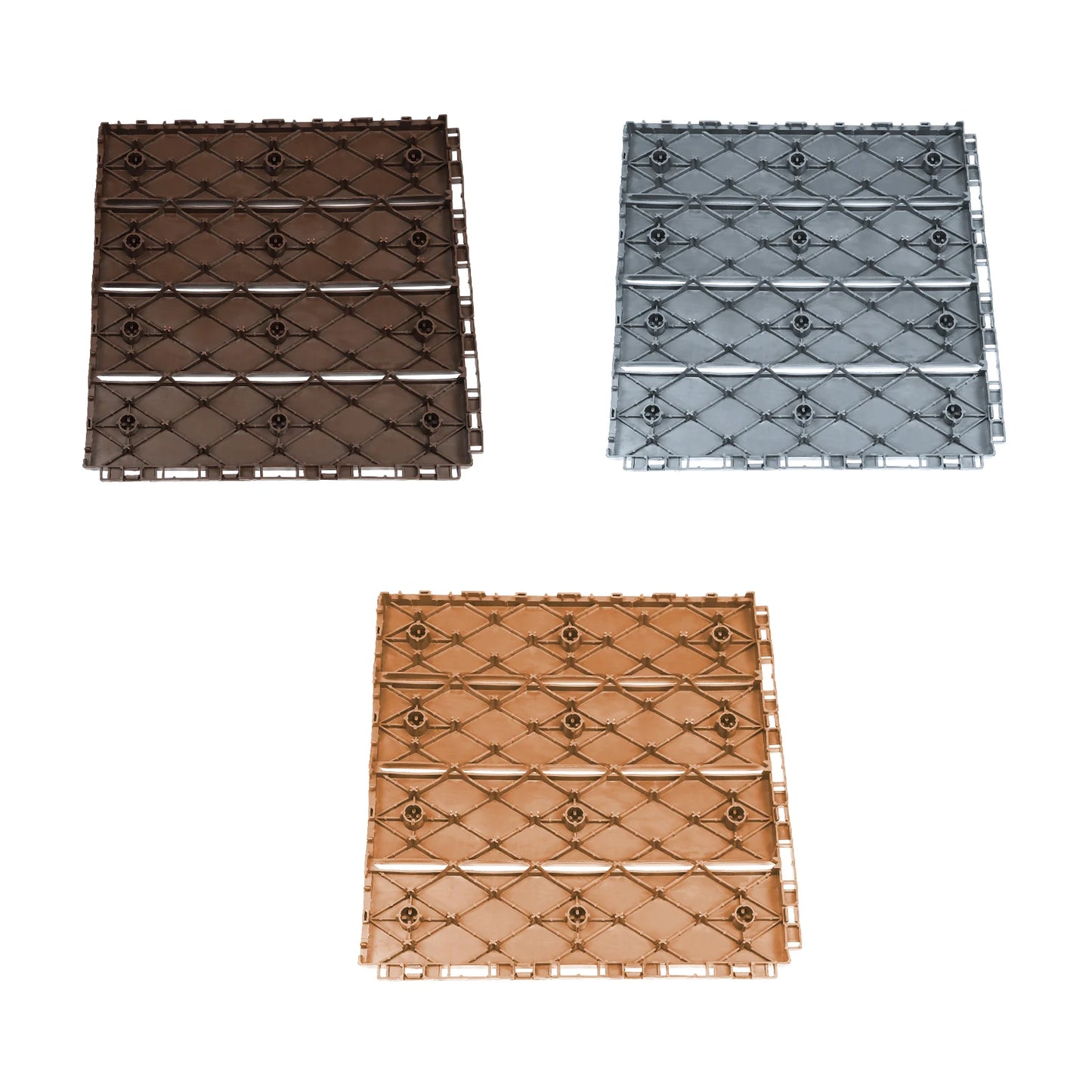 Interlocking Deck Tiles for Outdoor  Waterproof Flooring Anti-Slip