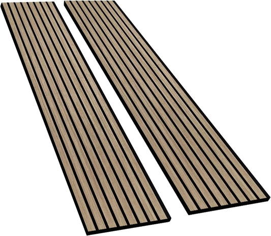 Wood Slat Acoustic Panels for Interior Wall Decor