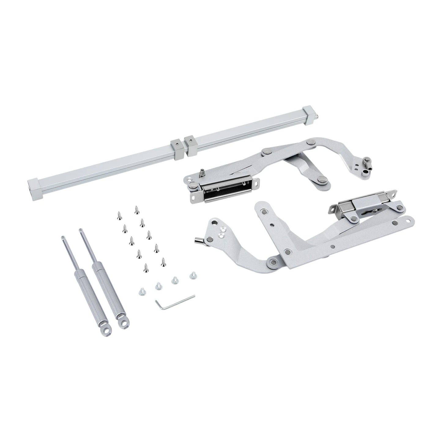 Cabinet Door Hinges Folding Lift up Top Table Vertical Swing Lift Up Stay Pneumatic Arm Kitchen Mechanism Hinges Durable Silent