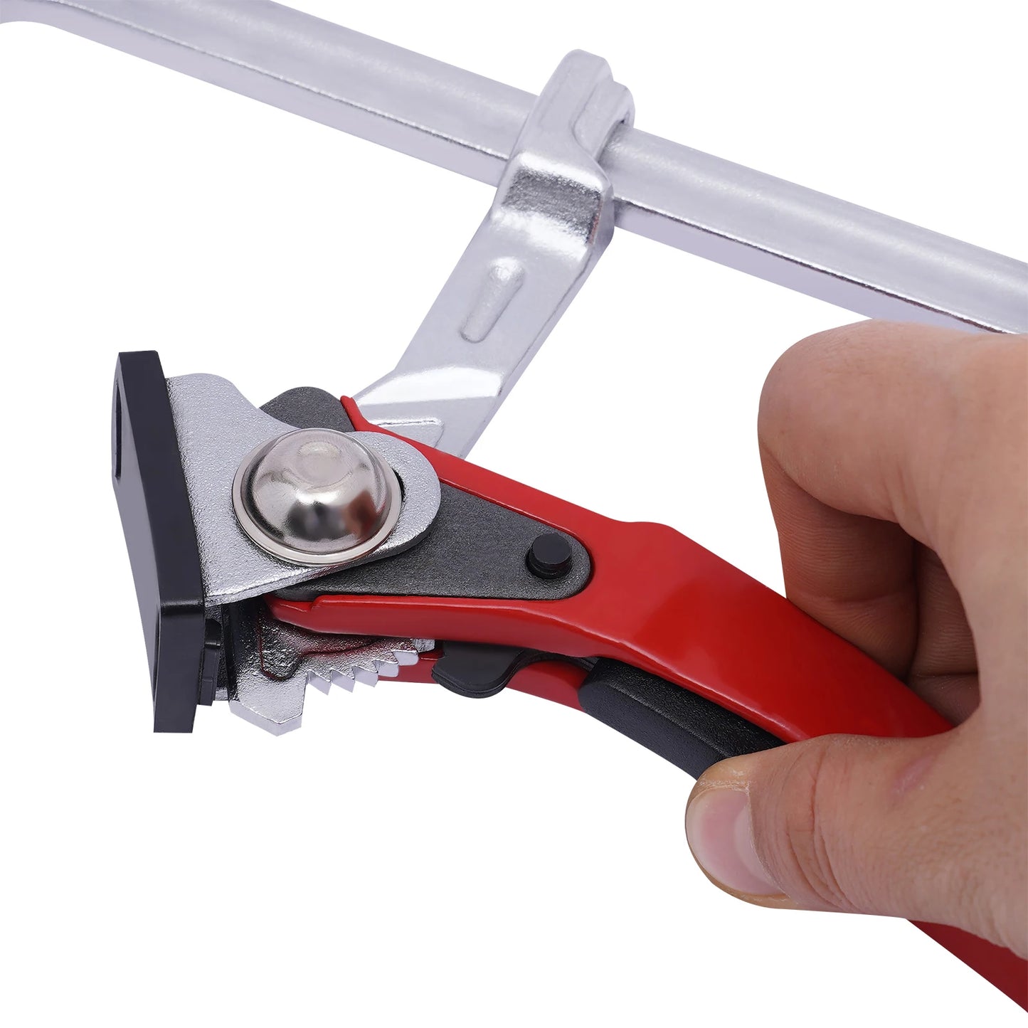 2PCS 40CR Quick Ratchet Clamps Track Saw Guide